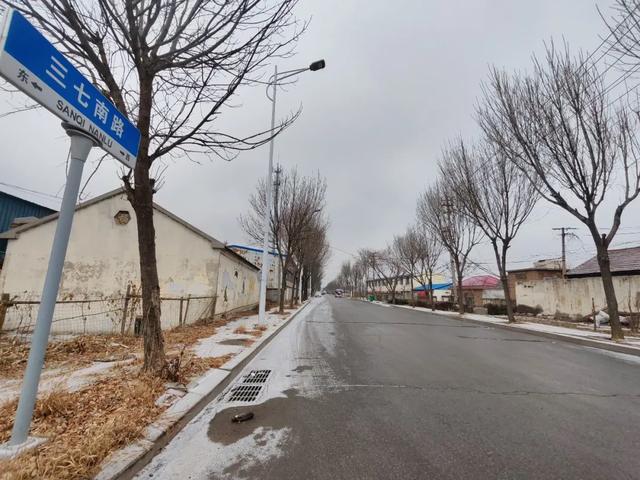 雪中探访德州城南村庄——三七村,一个跟中草药没有关系的村庄