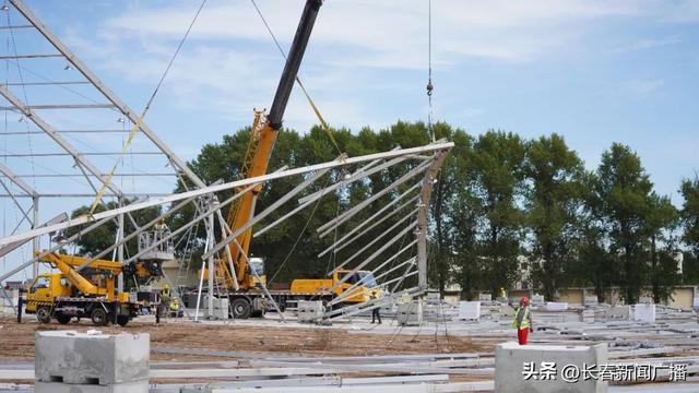 2025年长春航空展主场馆蓄势待发