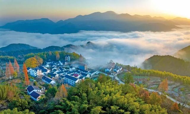 民宿一房难求！富阳有个“童话村”，美如仙境！