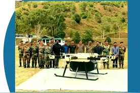 印军测试大型运输无人机，亦步亦趋，禁止相关技术出口很有必要图片