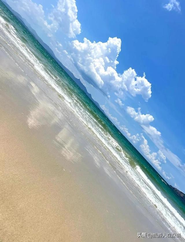 深圳岭澳旧村海滩游玩全攻略，非常独特的海滩，带着独有的气息