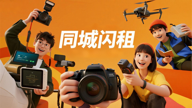 爱租机“同城闪租”：租万物，即时达