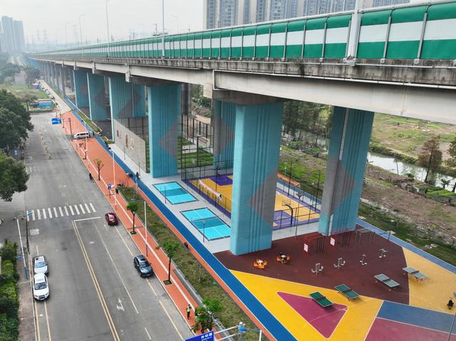 桥下空间变身运动休闲公园！容桂・潮玩 PARK全面开放