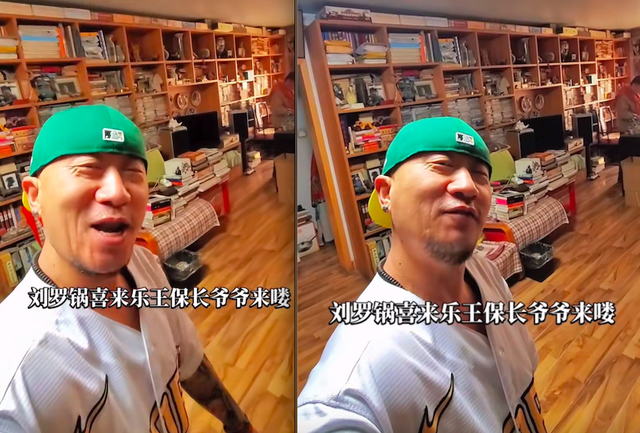 李保田54岁儿子中年叛逆，纹花臂打耳钉戴佛珠，回应：父在不留须