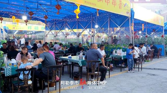 醉美山河·乐游阿禾丨通车后 阿勒泰夜市的“流量密码”藏不住了