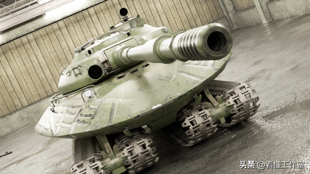 硬扛核爆的苏联279核战坦克：碟形炮塔太过科幻，防御做到了极致
