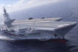 （中国航母一）福建舰海试，有中国商人浓墨重彩的一笔图片