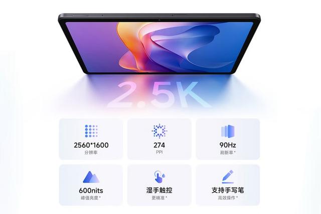 不到1000块钱！最便宜的高分屏平板，红米Redmi Pad 2开售