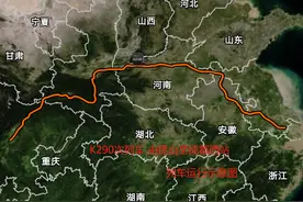 K290次列车由昆山至成都西，绕行西安，耗时33小时30分钟图片
