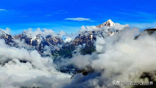 《219西藏南南线》中尼边境：乃夏村 晨雾织彩缎，田园藏仙境