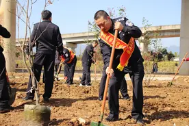 走，为春天充“植”图片