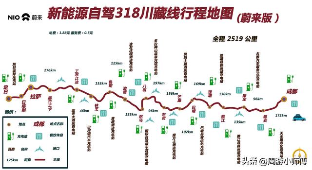 60幅西部旅游路线地图集合旅行者必备参考，带你玩转西部不迷路