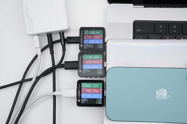 爱兰博推出102W 多口氮化镓快充：2C1A三口疾充，体积缩小对标苹果