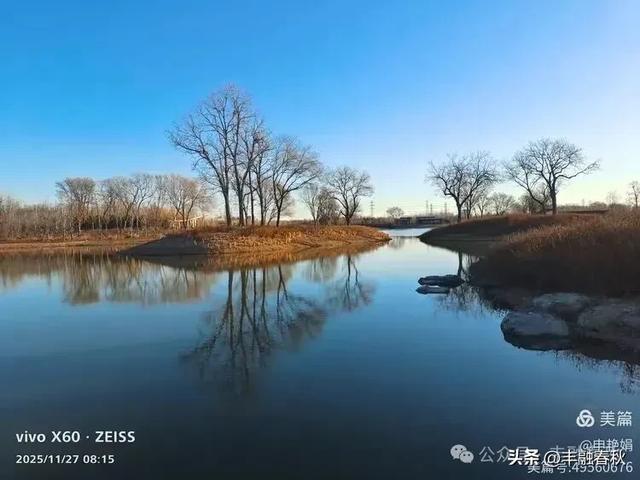 初冬北京玉河湿地公园游记|申艳娟