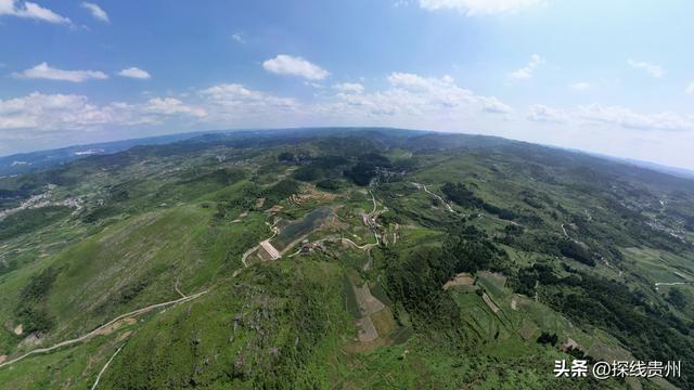环城贵阳花溪苗王坡越野大环线之青岩段达夯翁拢“冈仁波齐”风景