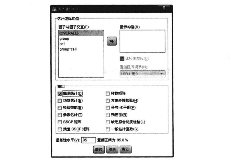 重复测量资料的方差分析的SPSS操作教程及结果解读插图19 重复测量资料的方差分析的SPSS操作教程及结果解读