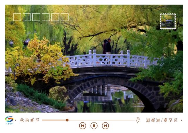 北疆文化 遇鉴赛罕 | 秋染赛罕明信片上线！快来“云”赏秋