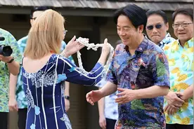 赖清德过境关岛，美3号人物主动致电，AIT高官鼓动台逾越大陆红线图片