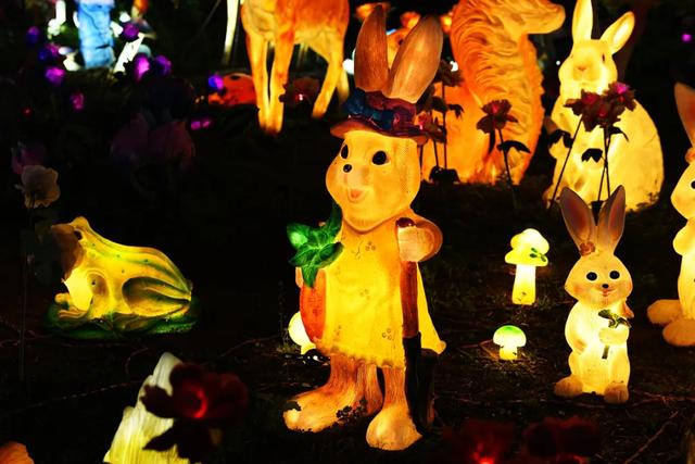 桂林:首届非遗千灯游园,光影艺术璀璨盛宴!