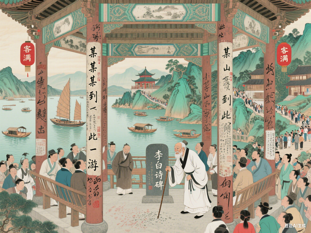 庐山因李白写诗成爆款，文人挤破头打卡，堪比现在的网红景区