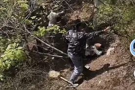 恒山落石后续！1死5伤，小伙被砸下山，身份曝光，目击者发声图片