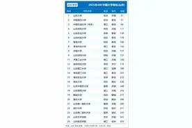 山东省大学排名大调整：山东师大第4，烟台大学第16，临大第22图片