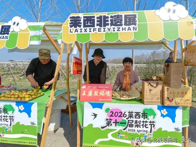 醉美梨花绽日庄 非遗焕彩润莱西｜2026莱西市第十一届梨花节圆满落幕！