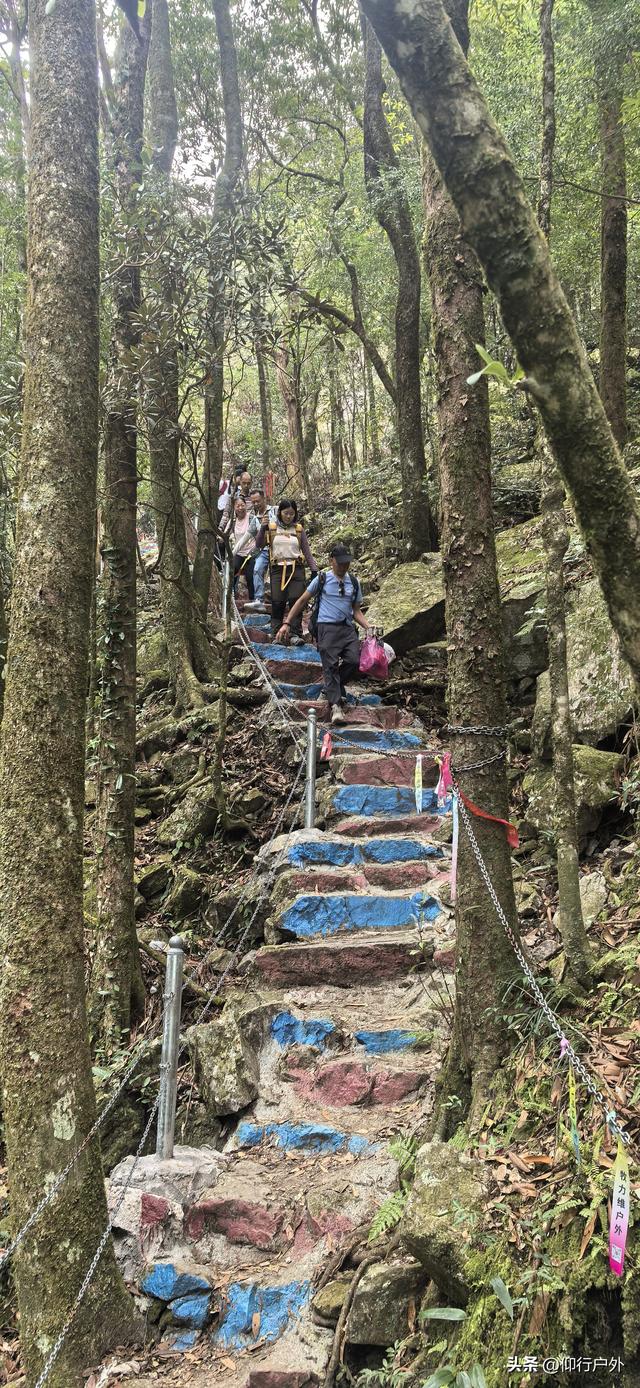龙岩黄连盂徒步登山