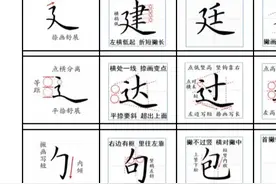 楷书怎么写好看？学完5000字楷书技巧就弄明白了图片