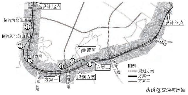 泸州市二环路（纳溪段）路线方案研究