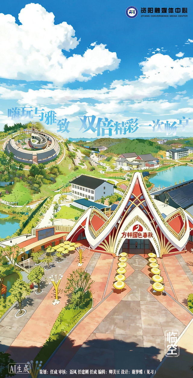 Ai海报 | 文旅创新怎么玩？资阳早把惊喜藏进烟火里！