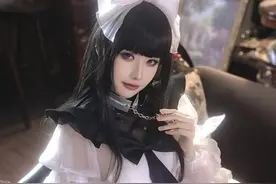Momoko葵葵COSPLAY黑与白的平行倒映图片