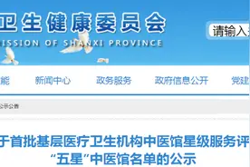 山西省首批“五星”中医馆名单公示，39家中医馆入选图片