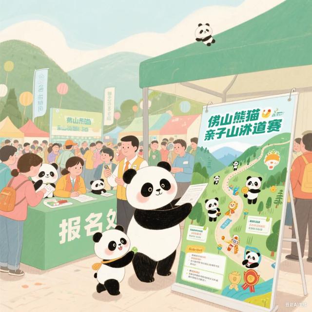 2025佛坪熊猫亲子山径赛火热报名中！赛前狂欢：篝火派对+剧本杀闯关+小黄鸭漂流……嗨不停！