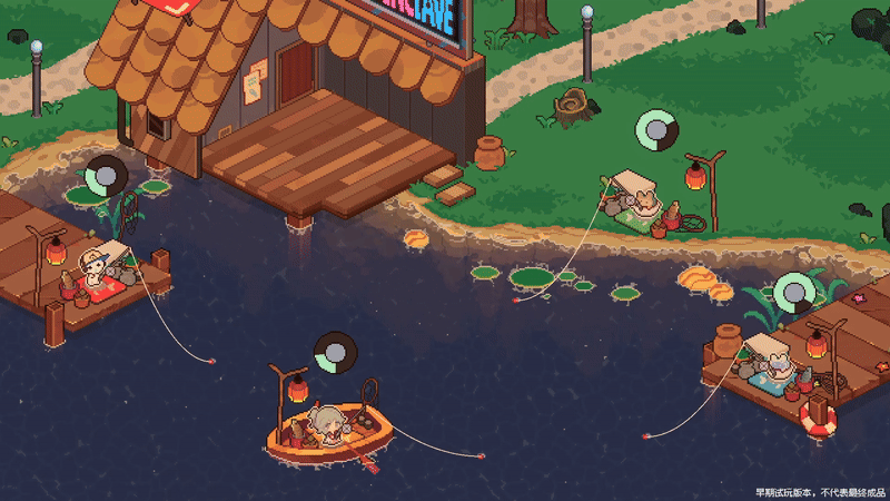 种田×钓鱼×烘焙，像素美少女放置游戏试玩上线