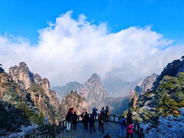 再忙也要来黄山，领取冬日雾凇云海双重“大礼包” | 皖美冬日