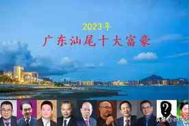 广东汕尾2023年十大富豪，总身价超1500亿，两位80后小伙齐上榜图片