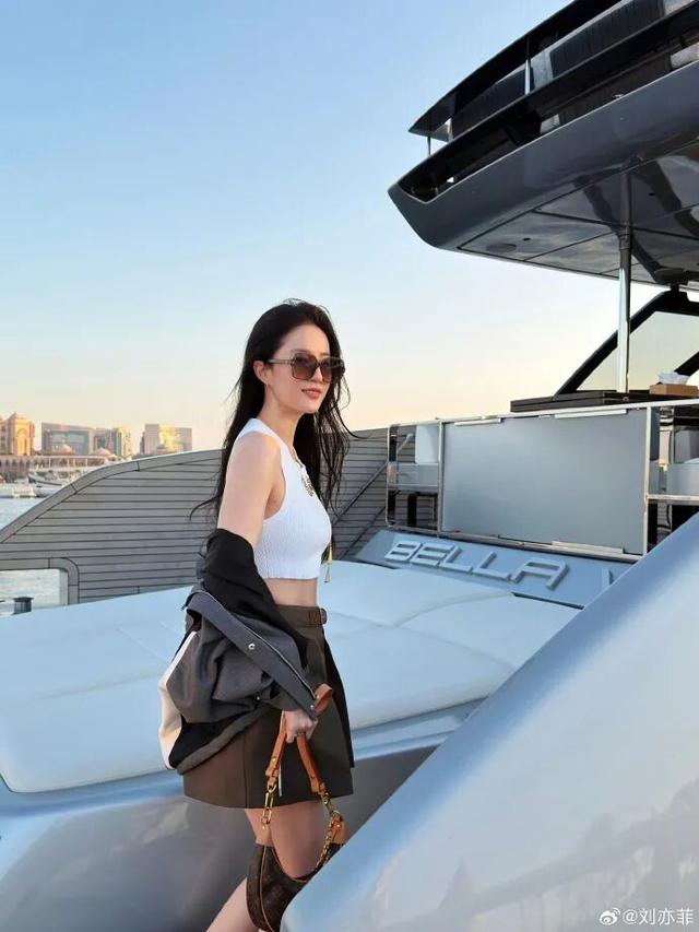 刘亦菲晒照，“真的瘦了” 原本的“珠圆玉润”感不见了