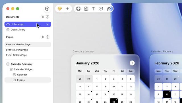 UI设计工具Sketch v2025.3发布：全新界面，新功能适配macOS Tahoe