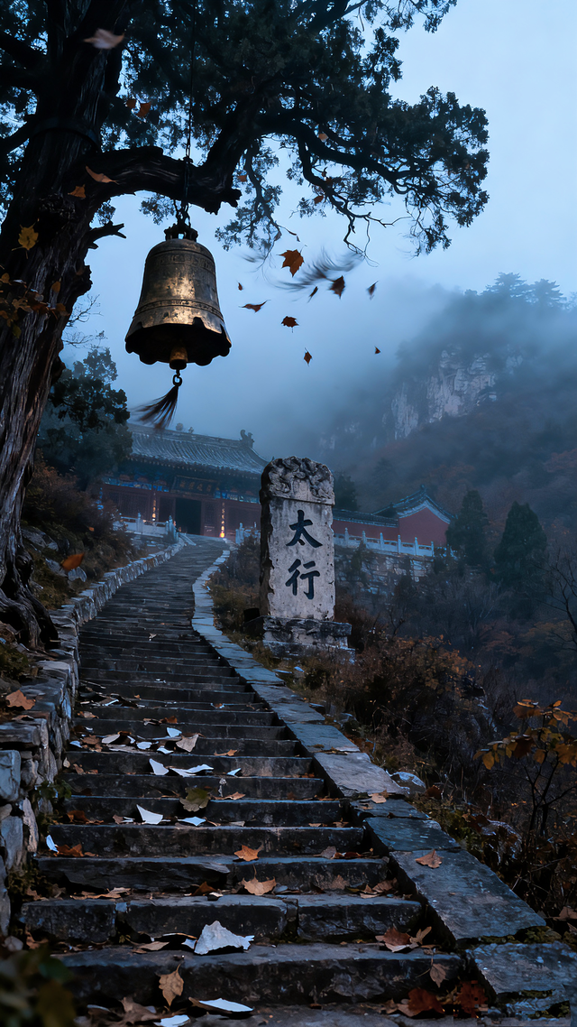 《金陵一对. 联连中国》上联: 潭柘气吞太行脉飘幽州；