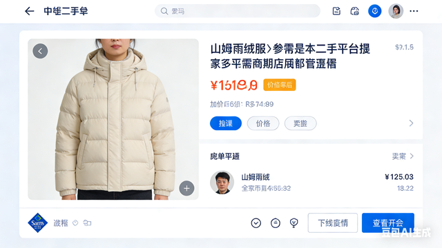 499元400克充绒！山姆羽绒服卖爆断货	，二手加价仍遭疯抢