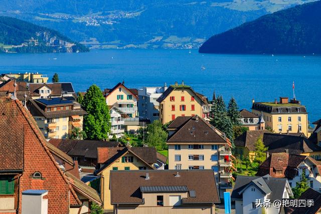 欧游杂记（5）‖ 齿轮火车几上几下瑞吉山，缆车凌空飞跃韦吉斯