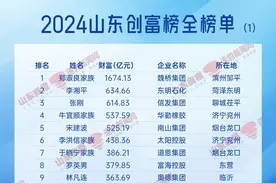 【山东2024创富榜总榜】魏桥郑淑良家族登顶，东营90后富海控股罗英男首进十强图片