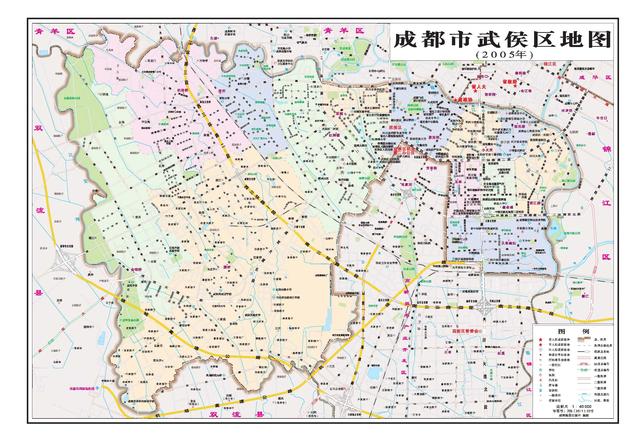 四川省武侯区历史沿革及行政区划