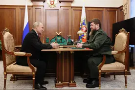 卡德罗夫要为子女留后路，能让他放心“托孤”的，只有普京一个人图片