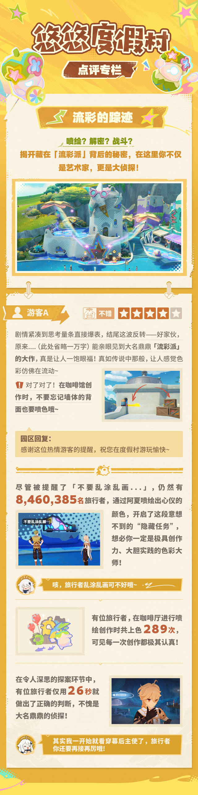 悠悠度假村点评专栏——玩前查评分，省心又避坑！