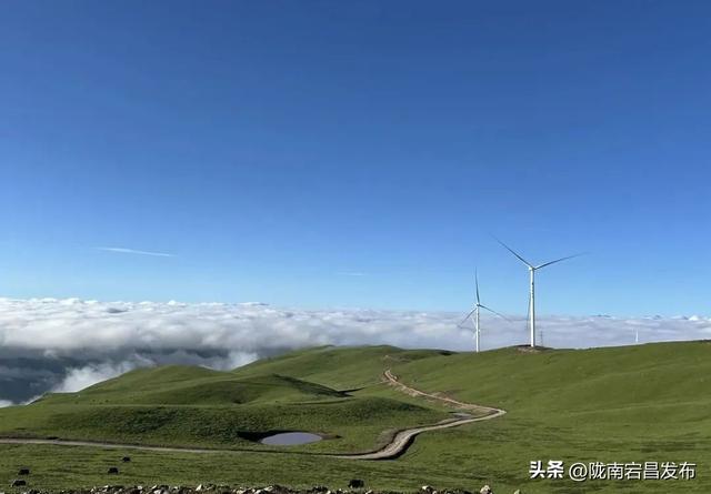 云游草原·乐享宕昌丨打卡宕昌草原，风车云海皆是诗