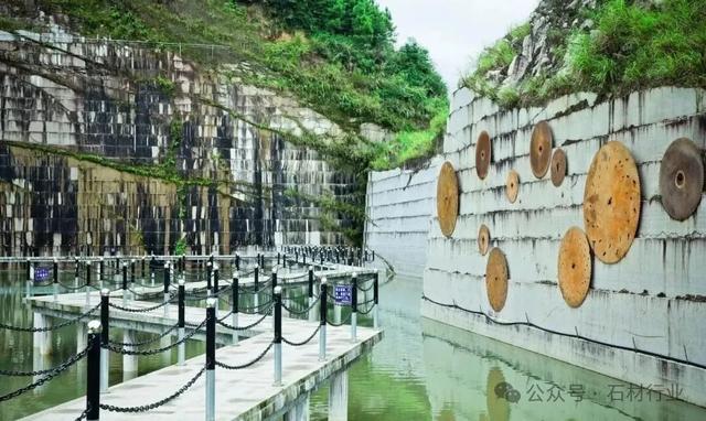 古田县鹤塘镇棋坪洋矿区旧址生态公园真美呀!