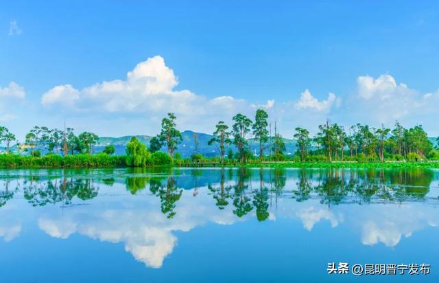 滇池南岸好风光——天光湖影共酿一夏清欢