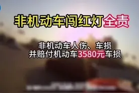 警惕！非机动车闯红灯负全责图片